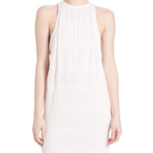 Superfine Chill White Midi Dress